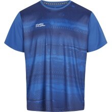 RSL Sport-Tshirt Donatello (100% Polyester, atmungsaktiv) blau Herren