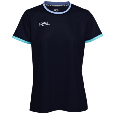 RSL Sport-Shirt Vela (100% Polyester, atmungsaktiv) navyblau Damen