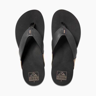 Reef Zehensandalen Newport Black schwarz Herren