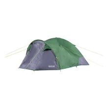 Regatta Campingzelt Kivu V3 - wasserabweisend, 1 Eingange, für 3 Personen - grün/grau