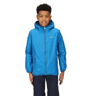 Regatta Regenjacke Lever II (wasserdicht, atmungsaktiv) indigoblau Kinder