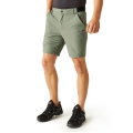 Regatta Wanderhose Travel Light (wasserabweisend und schnelltrocknend) kurz grün Herren