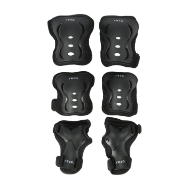 Rezo Schutzausrüstung Daewon Kids Protectors (Knieschoner, Ellbogenschützer, Handgelenkschutz) - Kinder 3er Set