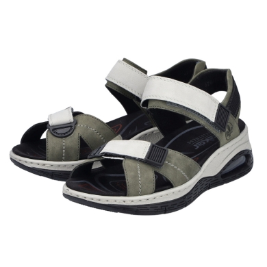 Rieker Sandale 67651 grün Damen