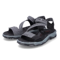 Rieker Trekkingsandalen 68871-00 schwarz Damen