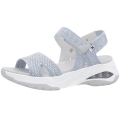 Rieker Sandale W3152 blau/weiss Damen