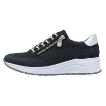 Rieker Sneaker (Kunstleder) N9516 navyblau/weiss Damen