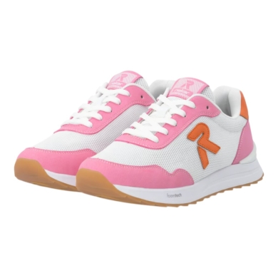 Rieker Sneaker W2404 weiss/pink Damen