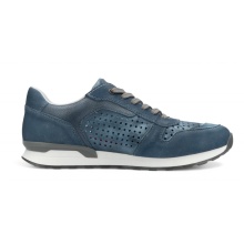Rieker Sneaker (Glattleder) U0312 blau Herren