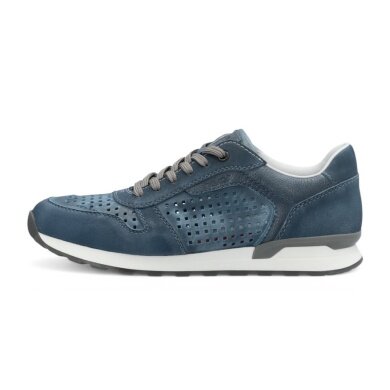 Rieker Sneaker (Glattleder) U0312 blau Herren