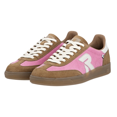 Rieker Sneaker San Diego (Glattleder) rosa/braun Damen