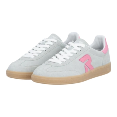 Rieker Sneaker San Diego (Glattleder) grün/pink Damen