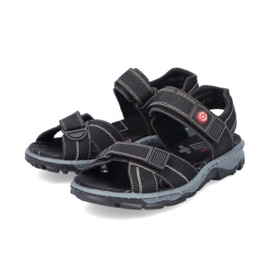 Rieker Trekkingsandalen 68851-02 schwarz Damen