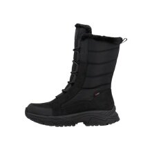 Rieker Winterstiefel W3970 (Schnürstiefel mit Innenfutter und seitlichen Reissverschluss) schwarz Damen