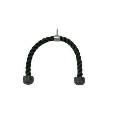 RioFit Trizepsseil für Kraftstation 60cm schwarz - 1 Stück