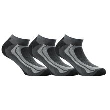 Rohner Basic Sneaker Sport grau/schwarz - 3 Paar