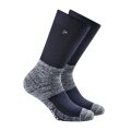 Rohner Trekkingsocke Fibre Tech marineblau/grau - 1 Paar