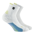 Rohner Laufsocke Run Pro Quarter l/r weiss/blau Herren