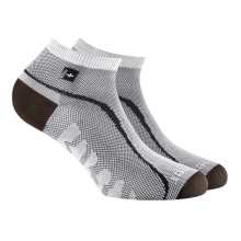 Rohner Sportsocke R-Ultra Light (leicht, perfekte Passform) weiss/grau - 1 Paar