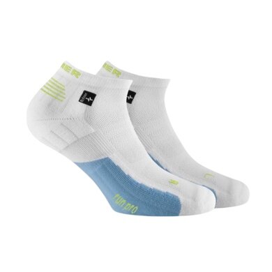 Rohner Laufsocke Run Pro l/r weiss/blau Herren