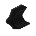 Rohner Tennissocken Crew Basic (superweich) schwarz - 3 Paar