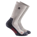 Rohner Wandersocke Compression Trek Light l/r (Trekking) hellgrau - 1 Paar
