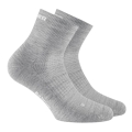 Rohner Wandersocke Dynamic Merino Quarter hellgrau - 1 Paar