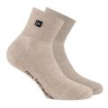 Rohner Wandersocke Fibre Light Quarter (Mischgewebe) beige - 1 Paar