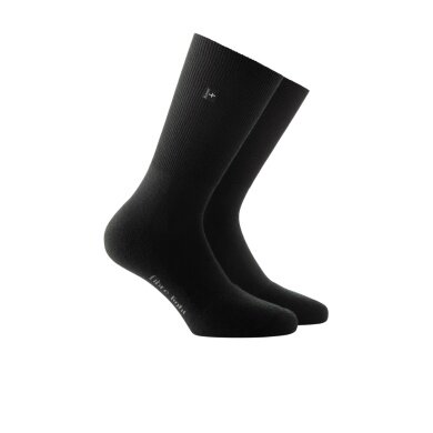 Rohner Wandersocke Fibre Light SupeR (Merinowolle) schwarz - 1 Paar