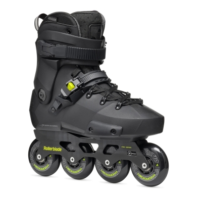 Rollerblade Inline Skates Twister XT (Rollen: 80mm/85A, Kugellager: Twincam ILQ-9 Classic Plus) schwarz Herren