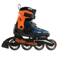 Rollerblade Inline Skates Microblade (Rollen: 72mm/80A, Kugellager: SG3) mitternachtblau/orange Kinder