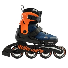 Rollerblade Inline Skates Microblade (Rollen: 72mm/80A, Kugellager: SG3) mitternachtblau/orange Kinder
