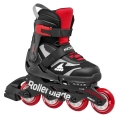 Rollerblade Inline Skates Microblade (Rollen: 72mm/80A, Kugellager: SG3) schwarz/rot Kinder