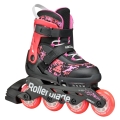 Rollerblade Inline Skates Microblade SL (Rollen: 72mm/80A, Kugellager: SG3) schwarz/korallenrot Kinder