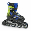 Rollerblade Inline Skates Microblade (Rollen: 72mm/80A, Kugellager: SG3) schwarz/blau Kinder