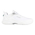 Salming Hallen-Indoorschuhe Fusion Pro Stabilität 2025 weiss/silber Herren