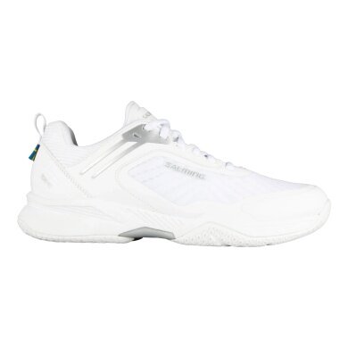 Salming Hallen-Indoorschuhe Fusion Pro Stabilität 2025 weiss/silber Herren