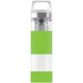 SIGG Trinkflasche Hot & Cold Glass WMB 400ml grün
