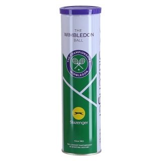 Slazenger Tennisbälle Wimbledon Dose 4er