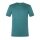 super natural Tshirt Base 140g - Merionwolle - Unterwäsche Hydro Melange blaugrün Herren