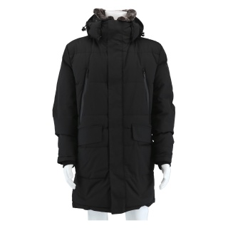 STRELLSON Winterparka Ambience (wind- und wasserabweisend) schwarz Herren