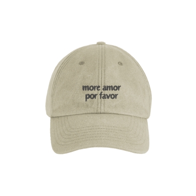 SWFD Basecap more amor por favor Vintage Cap sandbraun - 1 Stück