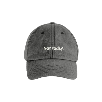 SWFD Basecap Not Today Vintage Cap schwarz - 1 Stück