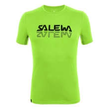 Salewa Outdoor-Funktions-Tshirt Graphic Dry (schnelltrocknend, 2-Wege-Stretch) Kurzarm grün Herren