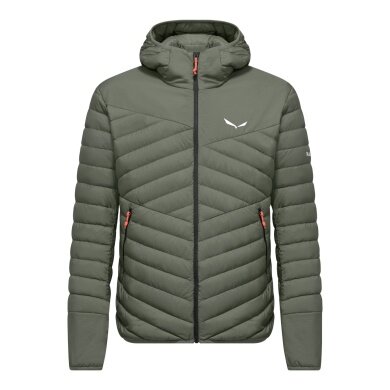 Salewa Daunenjacke Brenta (windbeständig und wasserabweisend) 2025 fadded dunkelgrün Herren