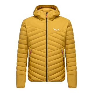 Salewa Daunenjacke Brenta (windbeständig und wasserabweisend) 2025 olivegelb Herren