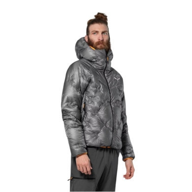 Salewa Winter-Daunenjacke NXT RDS Down (sehr warm, leicht, kompakt verstaubar) grau/schwarz Herren