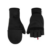 Salewa Handschuhe Winter Sesvenna Fold Back (winddicht und atmungsaktiv) - schwarz