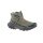 Salewa Wanderschuhe Pedroc 2 Leather MID PTX (Wildleder, Speed-Hiking, wasserdicht) dunkelgrün/grau Damen