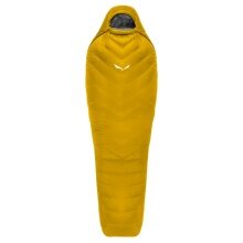 Salewa Schlafsack Puez RDS Down SB (3-Jahreszeiten-Schlafsack, leicht, wärm) - Reissverschlussöffnung links - gold/gelb